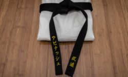 Washing Karate Belt