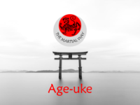 Age-uke (Rising block)