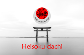 Heisoku-dachi (Close feet stance)