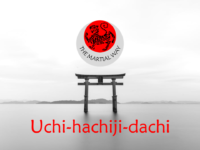 Uchi-hachiji-dachi (Inward natural stance)